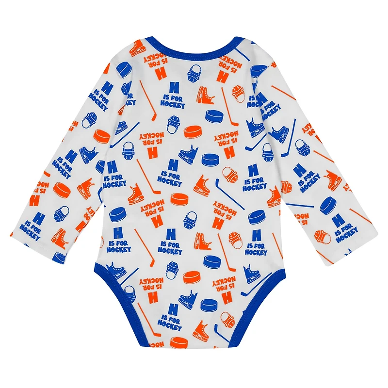 New York Islanders Quick Learner Long Sleeve Bodysuit