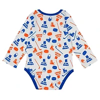 New York Islanders Quick Learner Long Sleeve Bodysuit