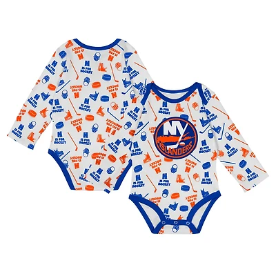 New York Islanders Quick Learner Long Sleeve Bodysuit