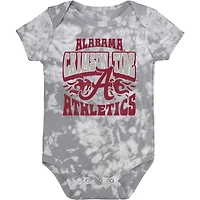 Newborn  Alabama Crimson Tide Lil Rocker Tie-Dye Bodysuit