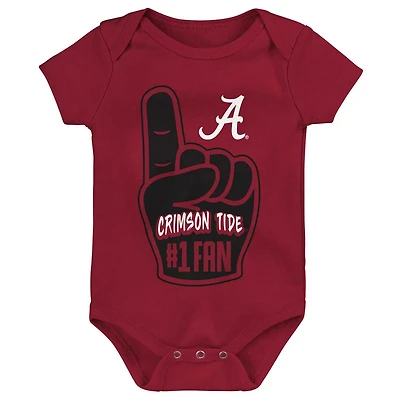 Newborn  Alabama Tide 1 Fan Foam Finger Bodysuit