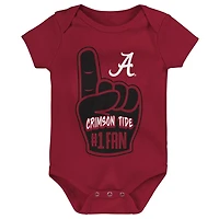 Newborn  Alabama Tide 1 Fan Foam Finger Bodysuit