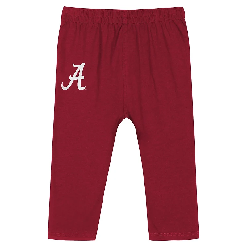 Newborn Alabama Tide Double Up Long Sleeve Bodysuit Pant Set