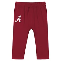 Newborn  Alabama Tide Double Up Long Sleeve Bodysuit Pant Set