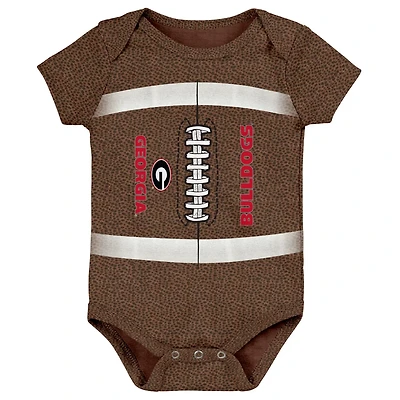 Newborn Georgia Bulldogs Catch Me Football Bodysuit