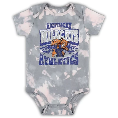 Newborn Kentucky Wildcats Lil Rocker Tie-Dye Bodysuit
