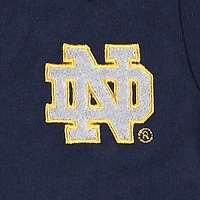 Newborn  Notre Dame Fighting Irish Lit Polo Bodysuit