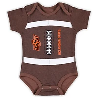 Newborn  Oklahoma State Cowboys Catch Me Football Bodysuit