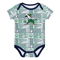 Newborn Notre Dame Fighting Irish Sunday Comics 3-Pack Bodysuit Set