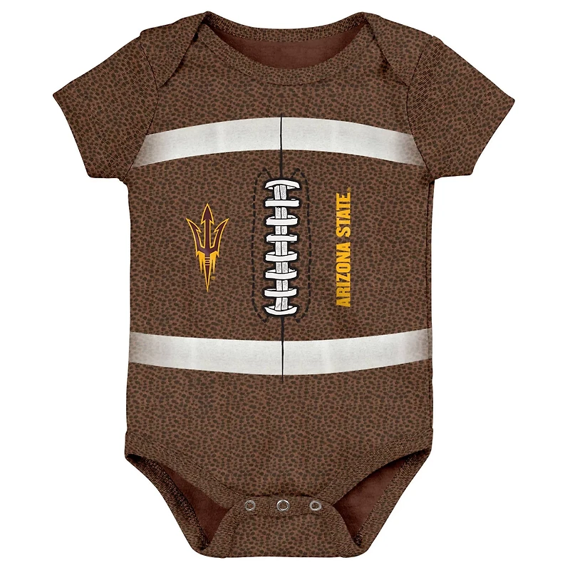 Newborn Outerstuff Arizona State Sun Devils Football Bodysuit