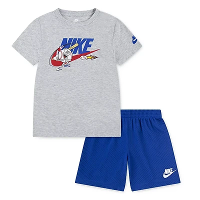 Nike Boys' 4-7 Mesh Shorts Set