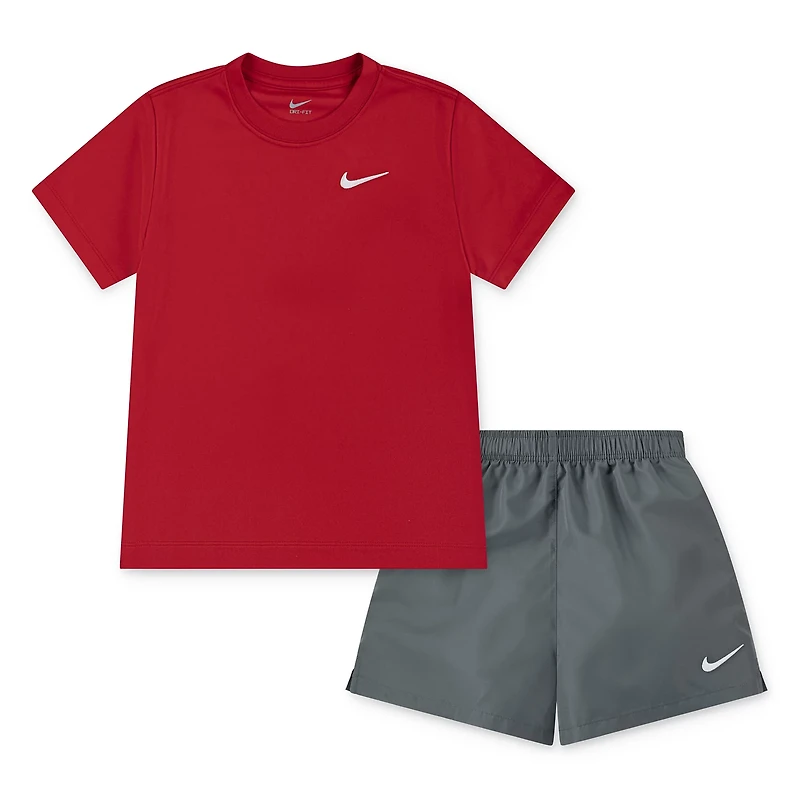 Nike Boys' 4-7 Woven Shorts Set