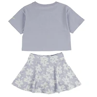 Nike Girls' 4-6x Bold Player T-shirt and Scooter Skirt Set