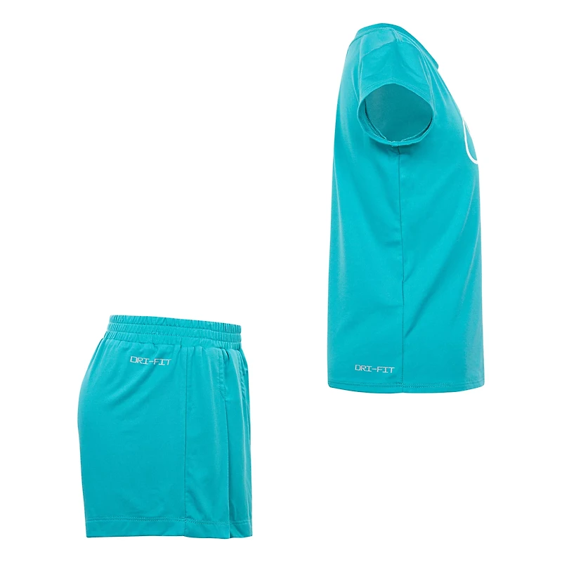 Nike Girls' 4-6x Dri-FIT All Day Play Skort Set