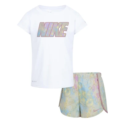 Nike Girls’ (4-6x) Dri-FIT T-shirt and Sprinter Set