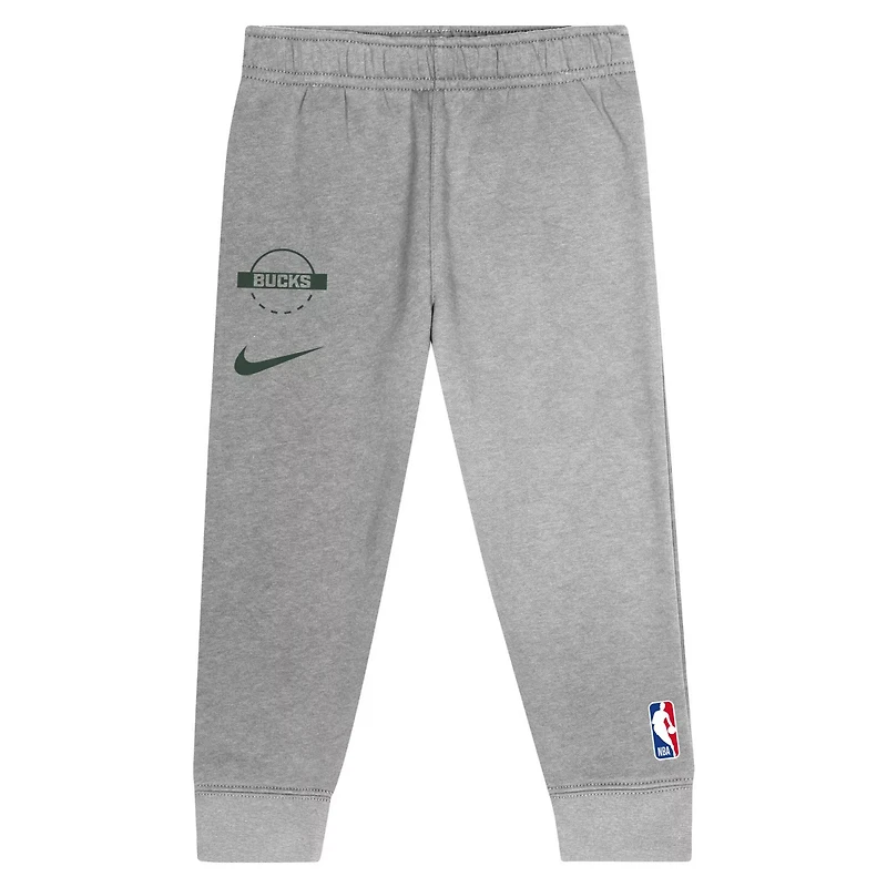 Nike Hunter Milwaukee Bucks Team Logo 2-Piece Club Fleece Hoodie  Sweatpants Set