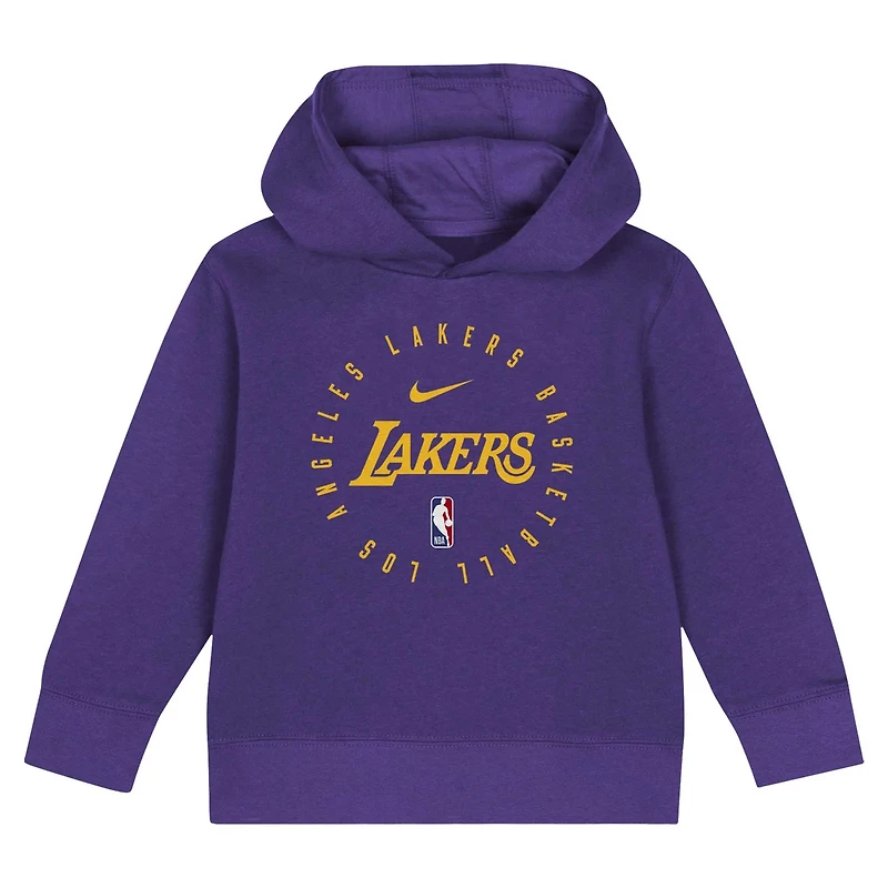 Nike Los Angeles Lakers Practice Club Pullover Hoodie and Sweatpants Set