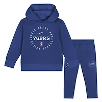 Nike Philadelphia 76ers Practice Club Pullover Hoodie and Sweatpants Set