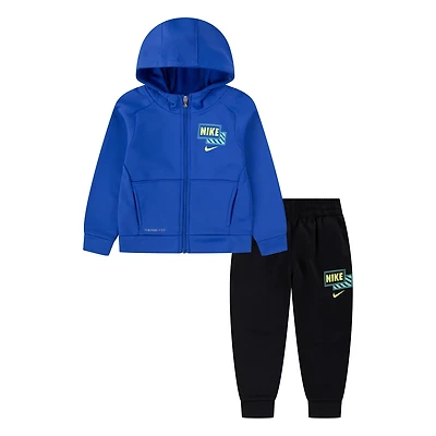 Nike Toddler Boys’ Multi Full-Zip Graphic Hoodie Set