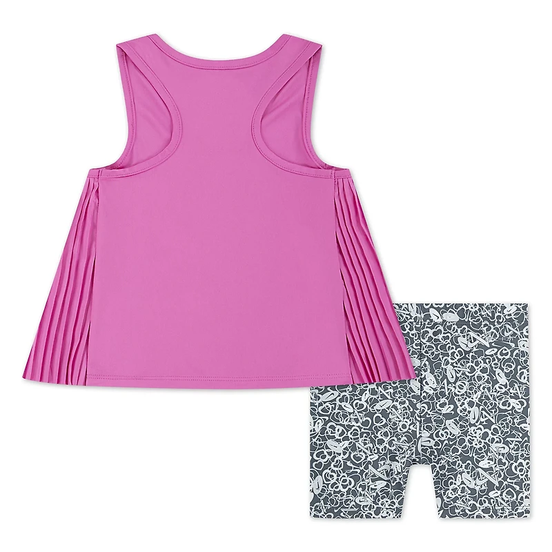 Nike Toddler Girls’ Game Swoosh Bike Shorts Set