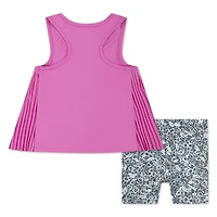 Nike Toddler Girls’ Game Swoosh Bike Shorts Set