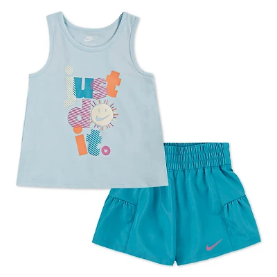 Nike Toddler Girls' Sunny Swoosh Tank Top Set
