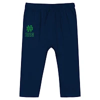 Notre Dame Fighting Irish Double Up Long Sleeve Bodysuit  Pant Set