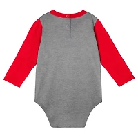 Ohio State Buckeyes Double Up Long Sleeve Bodysuit  Pant Set