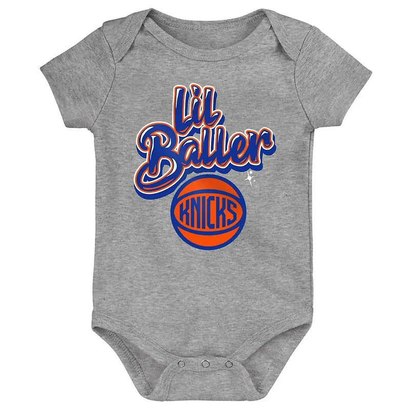 Outerstuff New York Knicks Lil Baller Bodysuit