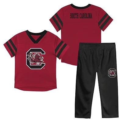 Outerstuff South Carolina Gamecocks Team Logo Zone Top and Pant Set