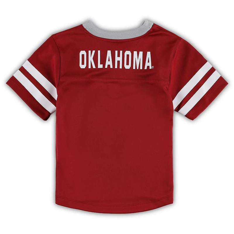 Preschool /Gray Oklahoma Sooners Zone Jersey  Pants Set