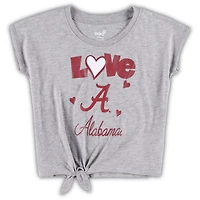 Preschool  Heathered Gray/ Alabama Tide Forever Love T-Shirt  Leggings Set