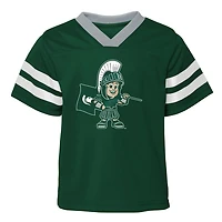 Preschool Michigan State Spartans Two-Piece Red Zone Jersey  Pants Set