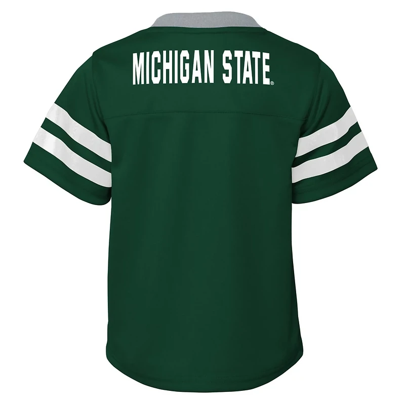 Preschool Michigan State Spartans Two-Piece Red Zone Jersey  Pants Set