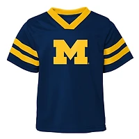 Preschool Michigan Wolverines Two-Piece Red Zone Jersey  Pants Set