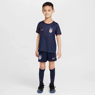 Preschool Nike USWNT 2025 Away Replica Stadium Kit Set