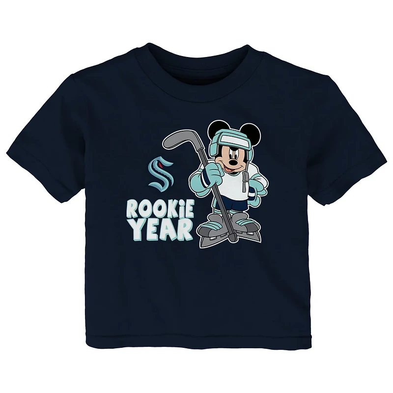 Seattle Kraken Disney Rookie Year T-Shirt Shorts Set