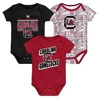 South Carolina Gamecocks Sunday Comics 3-Pack Bodysuit Set