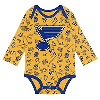 St Louis Blues Dynamic Defender Long Sleeve Bodysuit