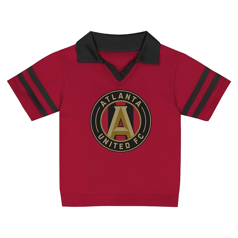 Toddler Atlanta United FC Charming Dude Top  Short Set