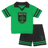 Toddler Austin FC Charming Dude Top  Short Set