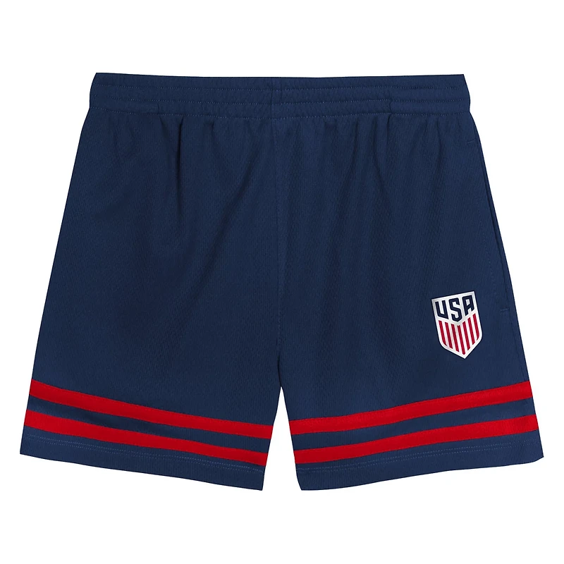 Toddler Navy USMNT Charming Dude Top  Short Set