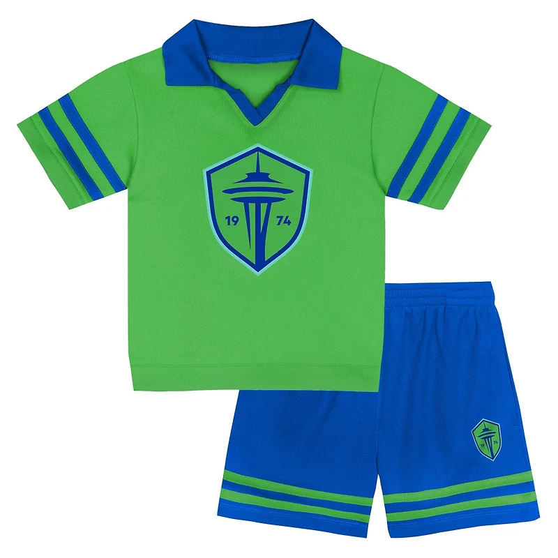 Toddler Seattle Sounders FC Charming Dude Top  Short Set