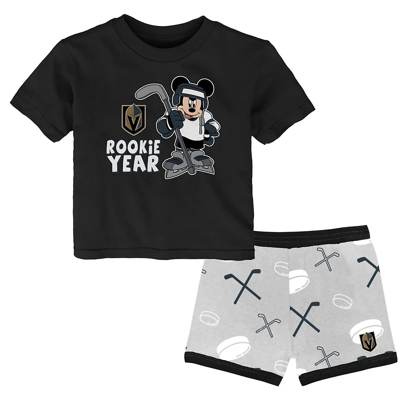 Vegas Golden Knights Disney Rookie Year T-Shirt  Shorts Set