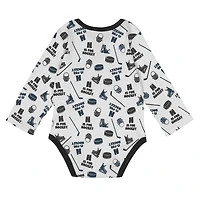 Vegas Golden Knights Quick Learner Long Sleeve Bodysuit