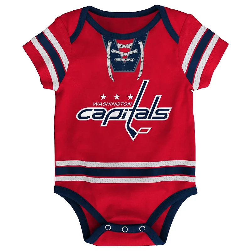 Washington Capitals Hockey Jersey Bodysuit