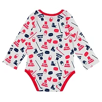 Washington Capitals Quick Learner Long Sleeve Bodysuit