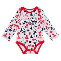 Washington Capitals Quick Learner Long Sleeve Bodysuit
