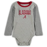 Wes and Willy Infants' University of Alabama Jie Long Sleeve Creeper Pant Set