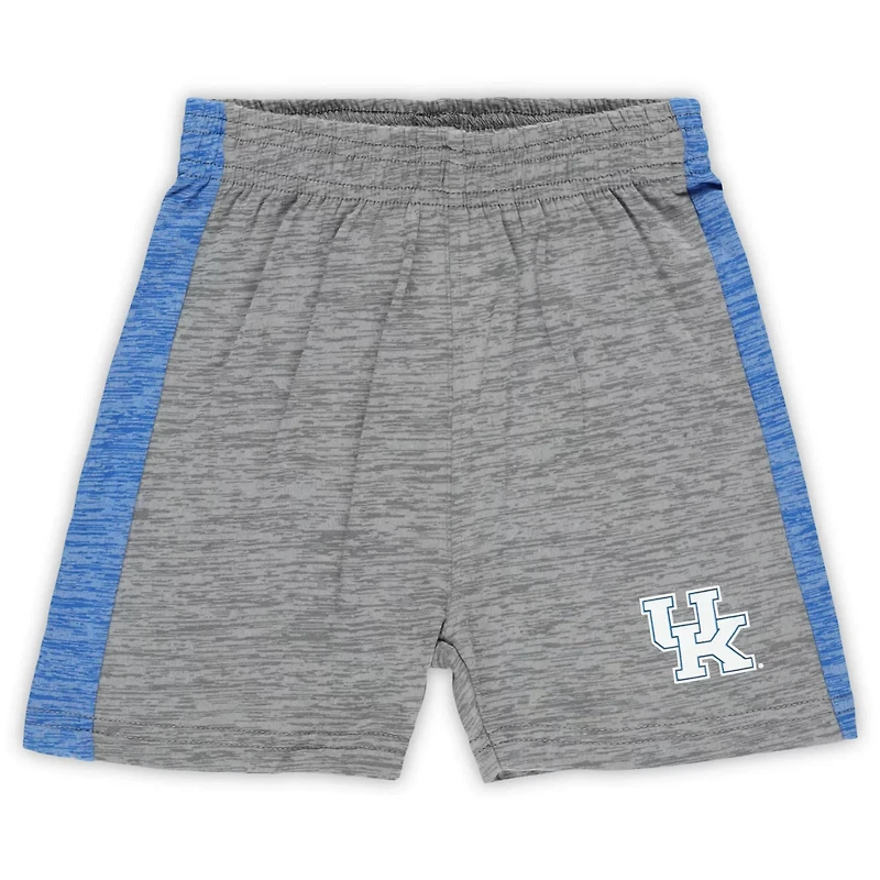 Wes  Willy Kentucky Wildcats Cloudy Yarn T-Shirt Shorts Set